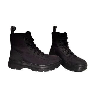 LIKE NEW Dr. Martens Poly Combs Black Boots